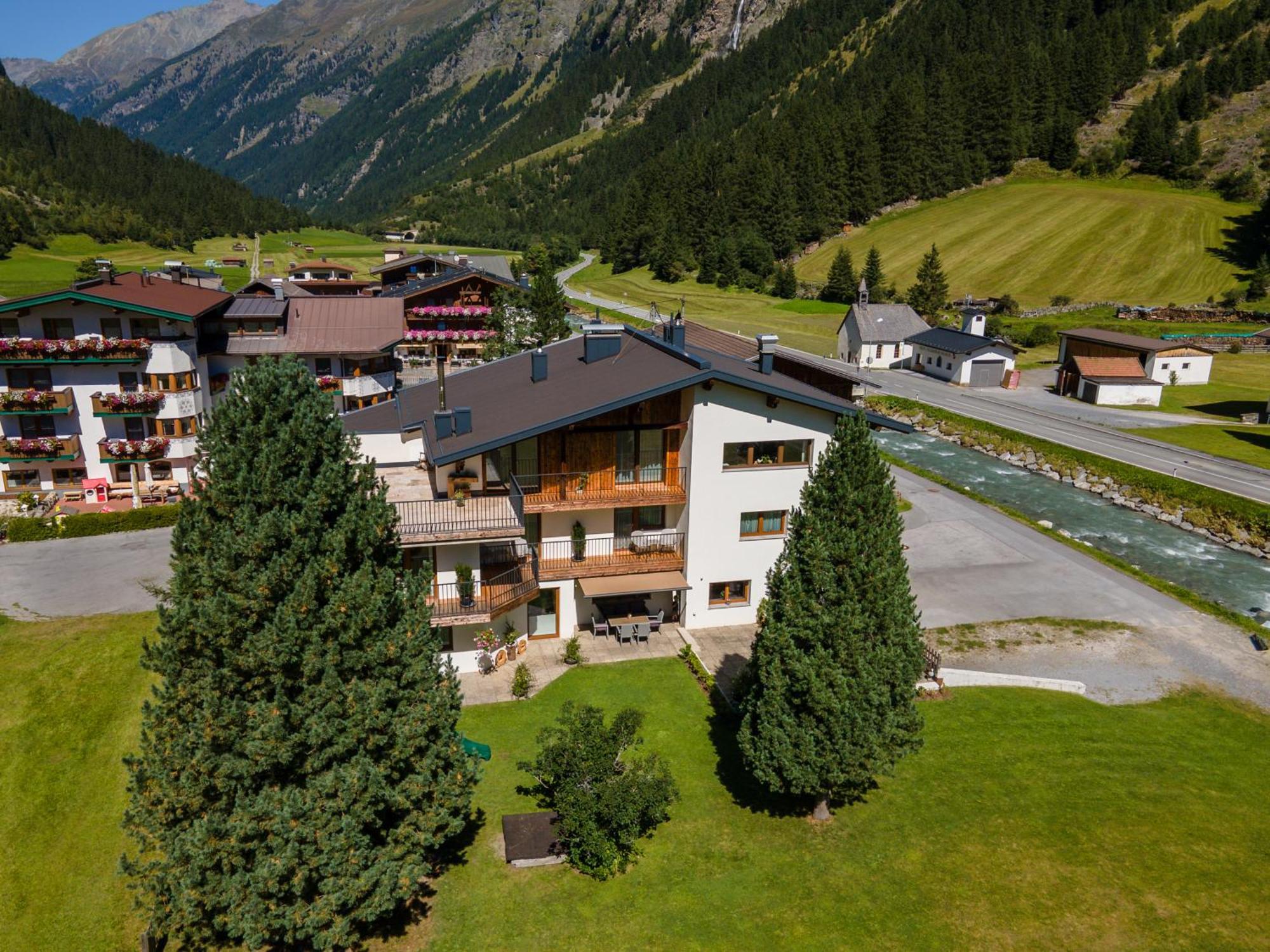 Gletscher-Landhaus Brunnenkogel Sankt Leonhard im Pitztal Kültér fotó